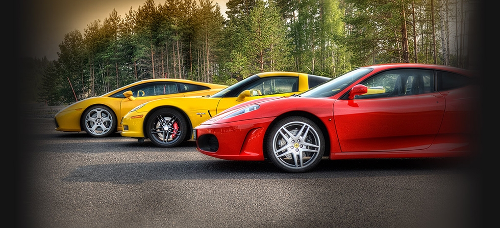 Top Gear Airfield Sverige med Dream Car Experience